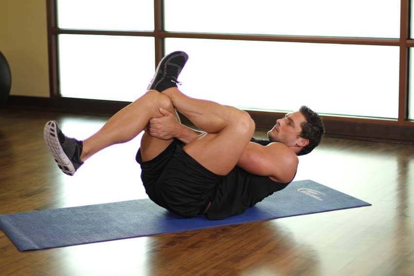 Ankle On The Knee step 2