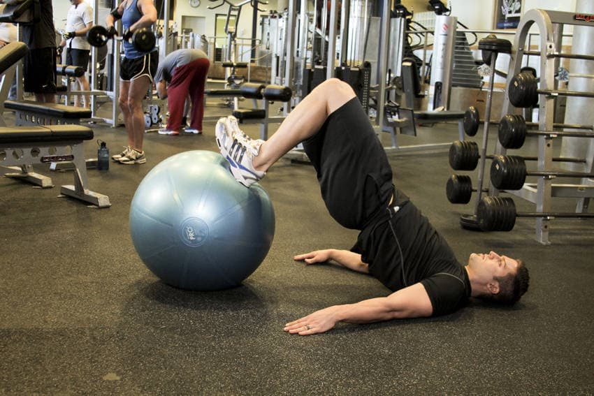 Ball Leg Curl step 2