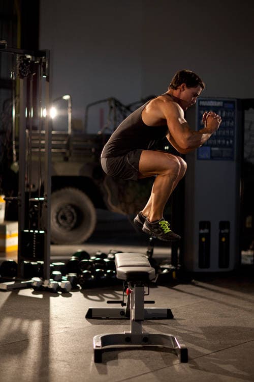 Bench Jump step 2