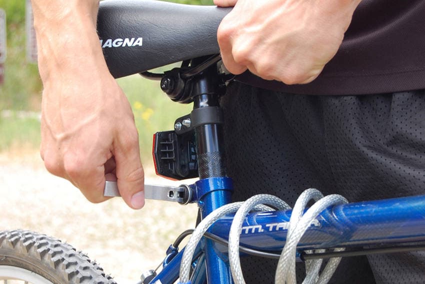 Bicycling step 2