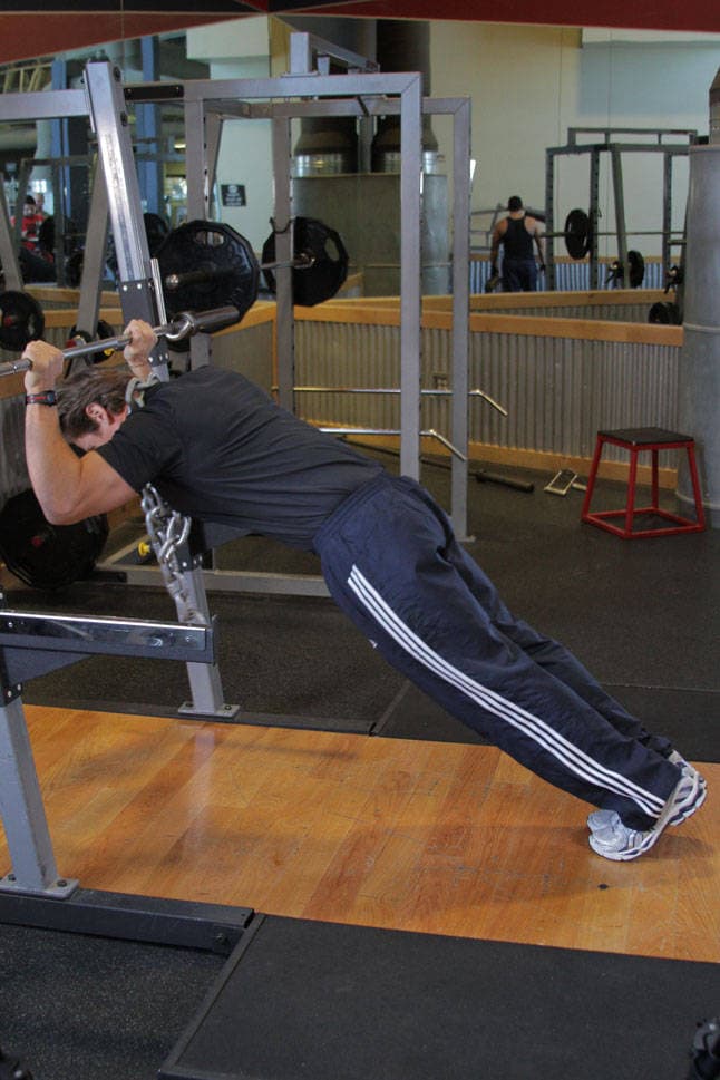 Body Tricep Press step 2