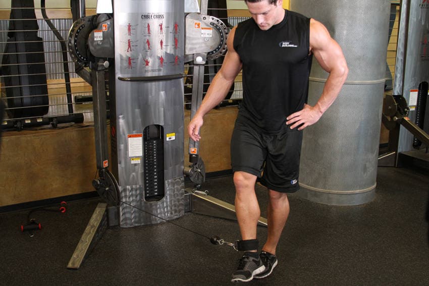 Cable Hip Adduction step 2