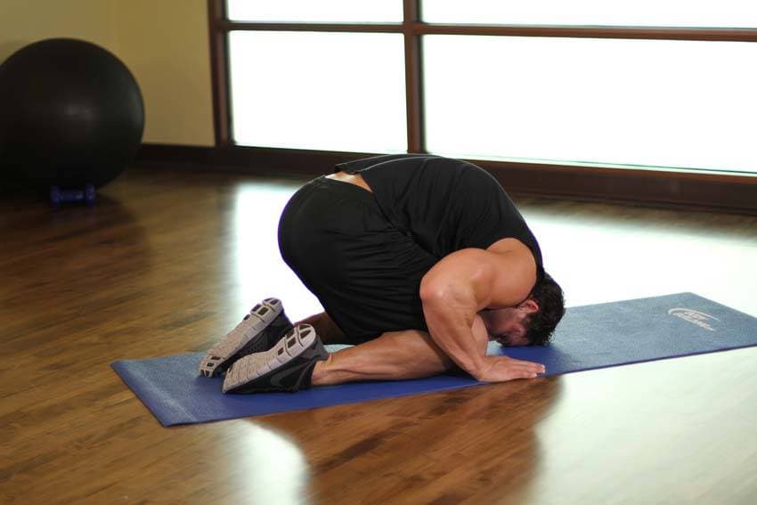 Child's Pose step 2