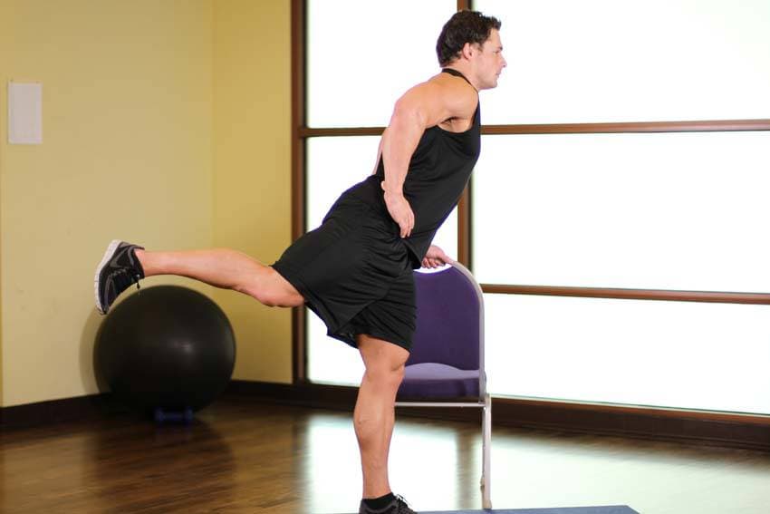 Front Leg Raises step 2
