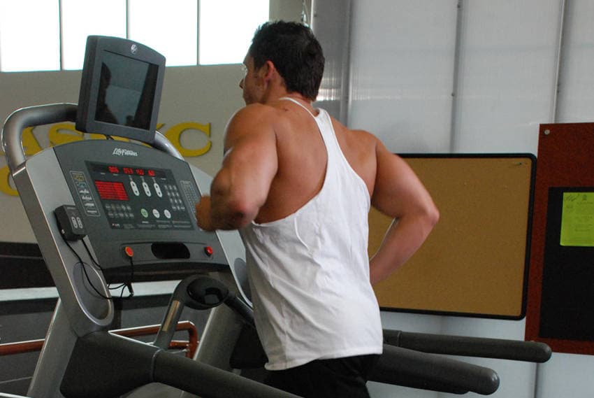 Jogging, Treadmill step 2