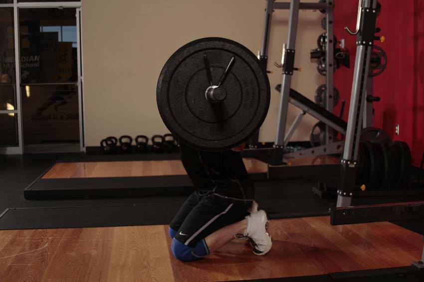 Kneeling Jump Squat step 2