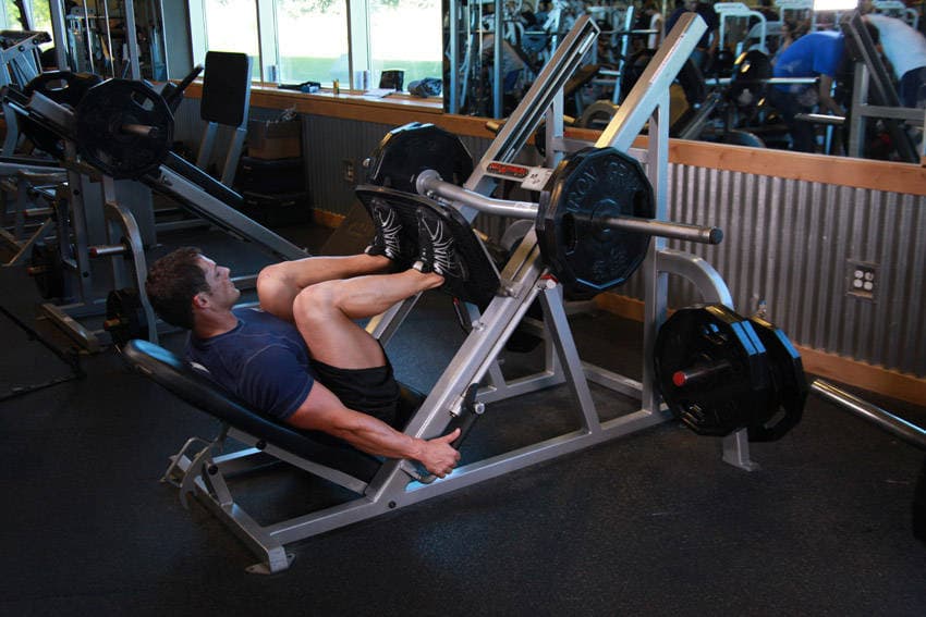 Leg Press step 2