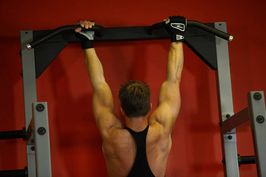 Mixed Grip Chin
