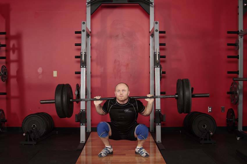 Olympic Squat step 2