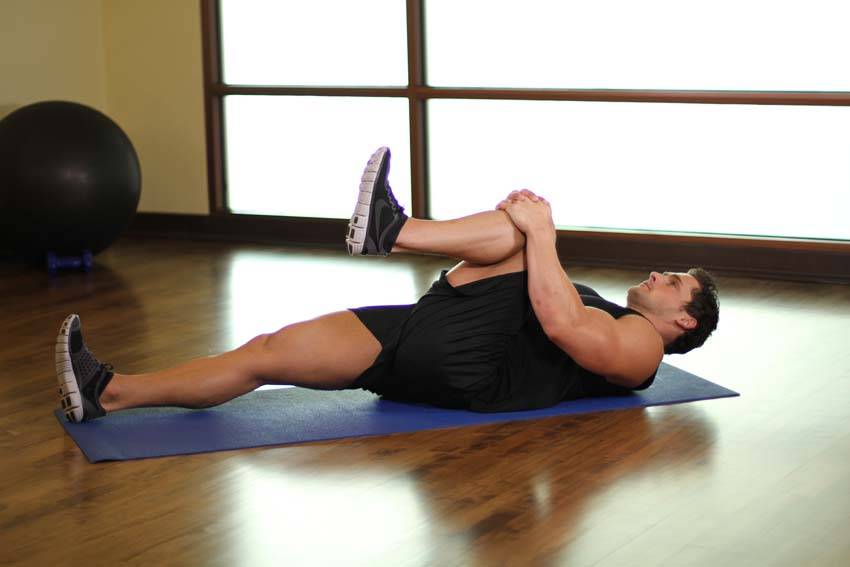 One Knee To Chest step 2