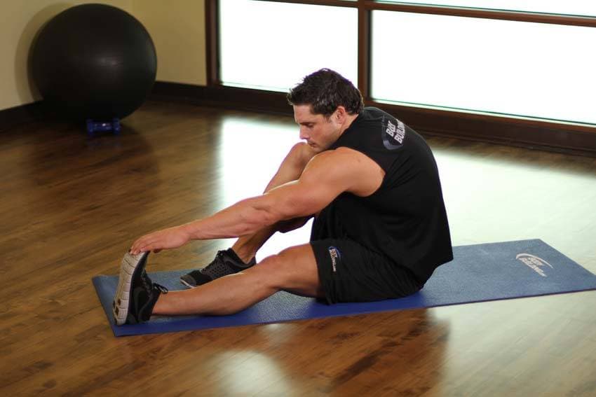 Seated Calf Stretch step 2