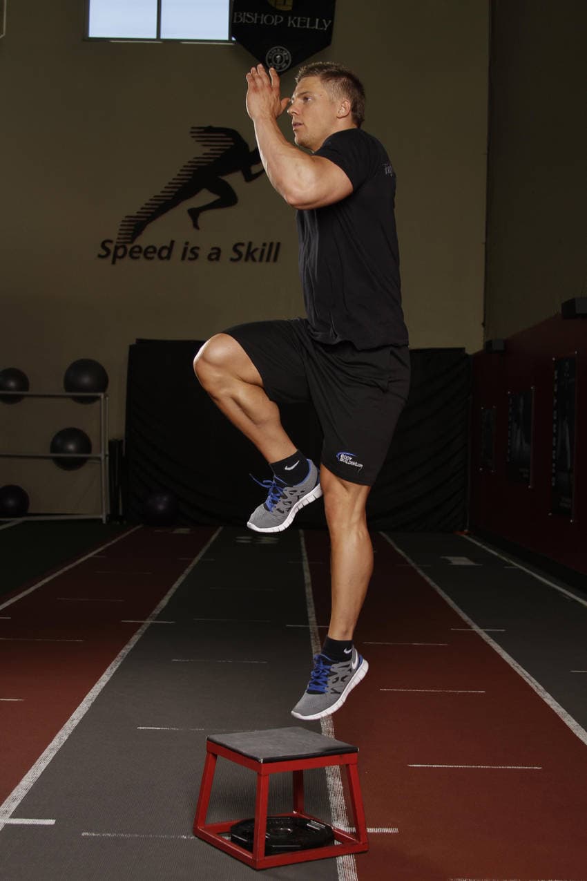 Single Leg Push-off step 2