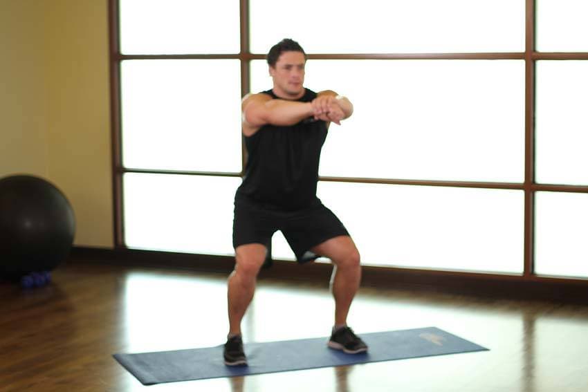 Sit Squats step 2