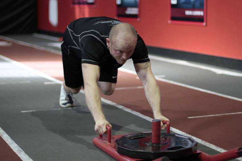 Sled Push step 2