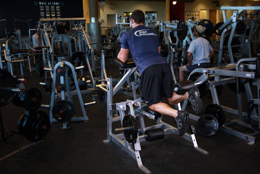Standing Leg Curl step 2