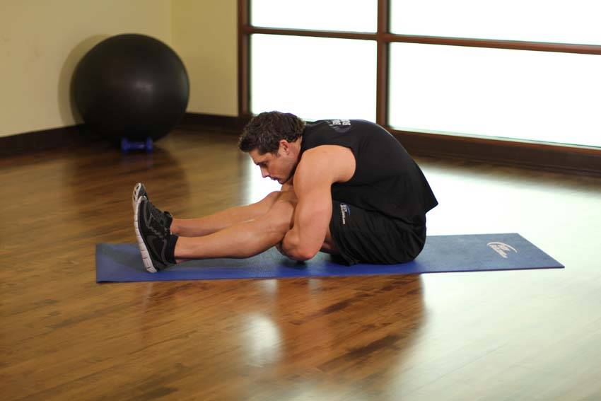 Upper Back-Leg Grab step 2