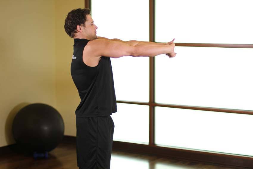 Upper Back Stretch step 2