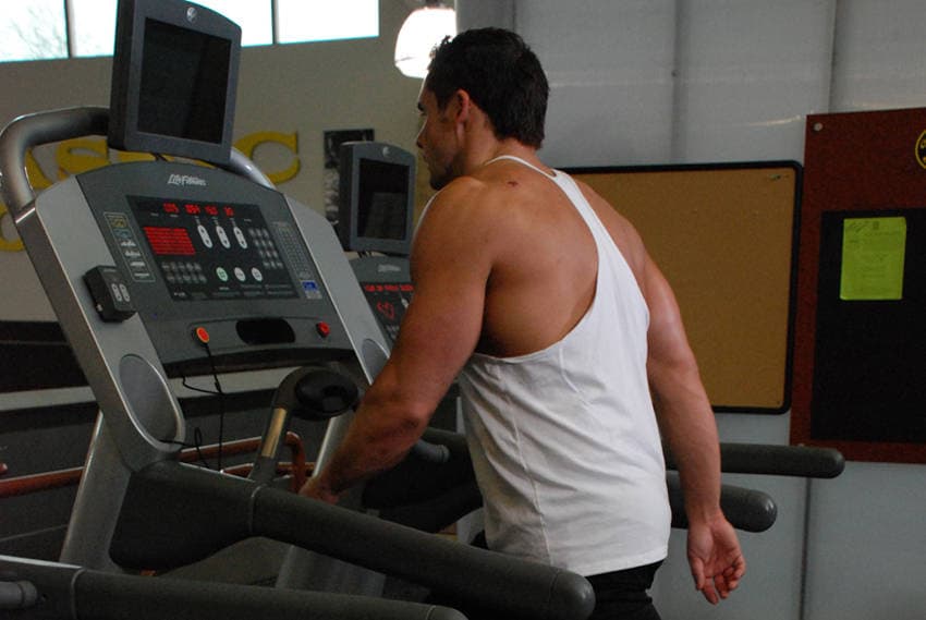 Walking, Treadmill step 2