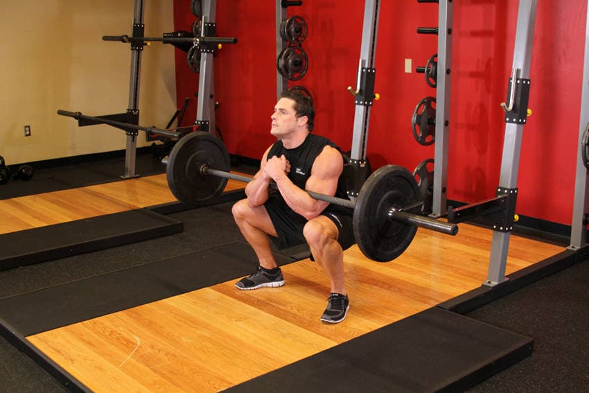 Zercher Squats step 2