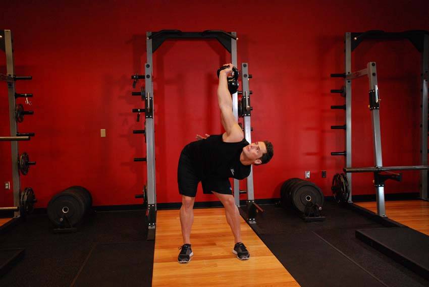 Advanced Kettlebell Windmill step 2