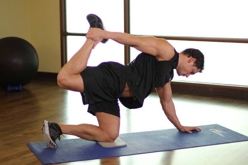 All Fours Quad Stretch step 2