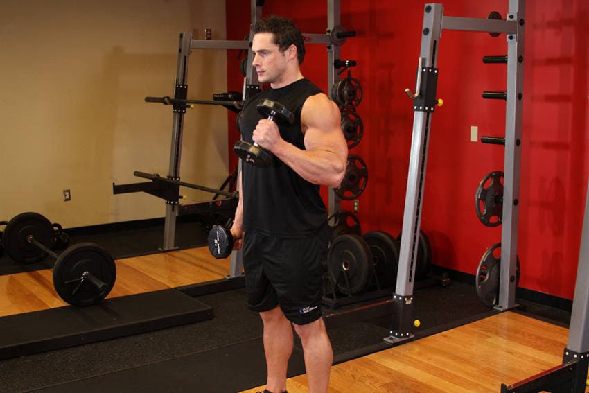 Alternate Hammer Curl step 2