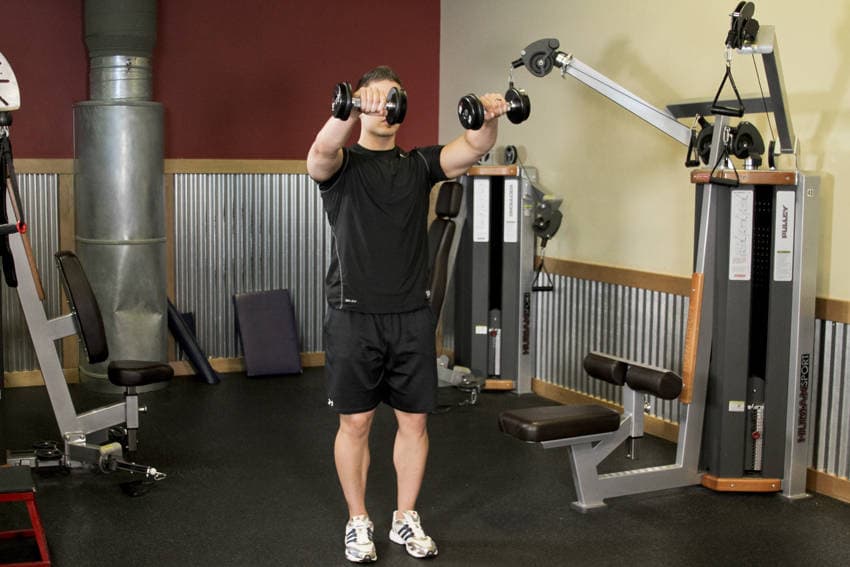 Alternating Deltoid Raise step 2