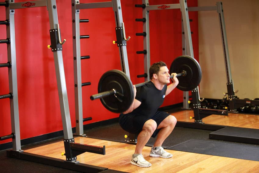 Barbell Squat step 2