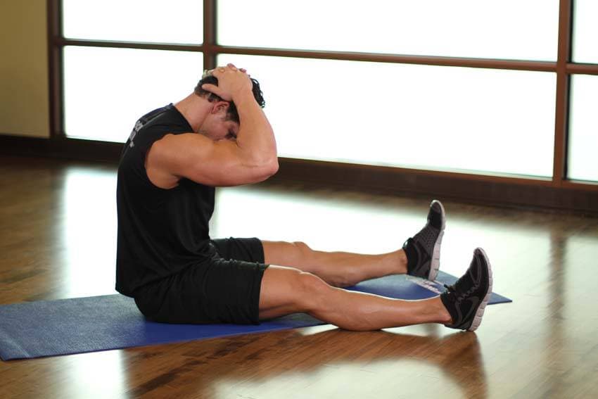 Chin To Chest Stretch step 2