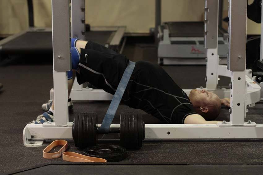 Hip Lift with Band step 2