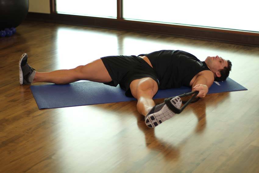 Intermediate Groin Stretch step 2