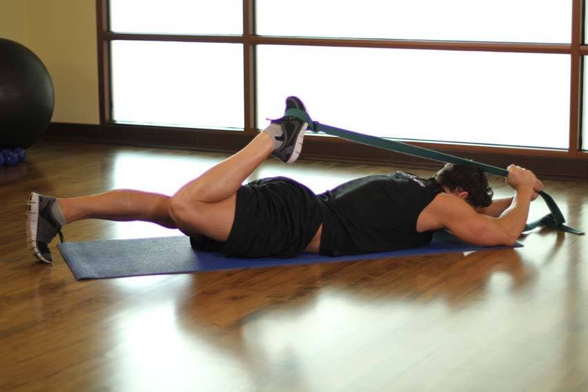 Intermediate Hip Flexor and Quad Stretch step 2