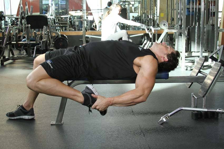 On-Your-Back Quad Stretch step 2