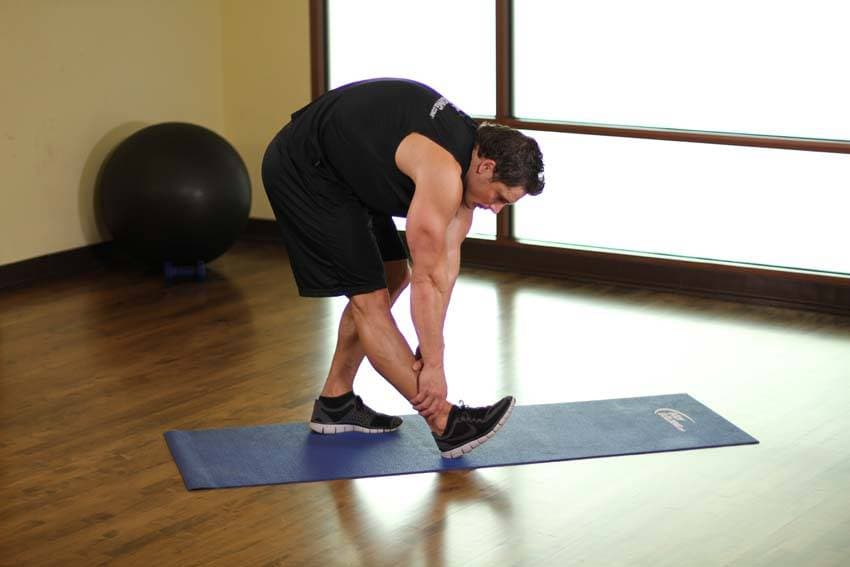 Runner's Stretch step 2