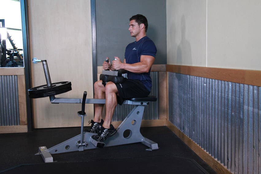 Seated Calf Raise step 2
