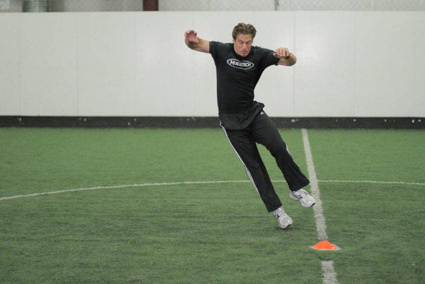 Side Standing Long Jump step 2