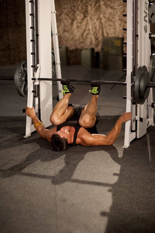 Smith Machine Leg Press step 2