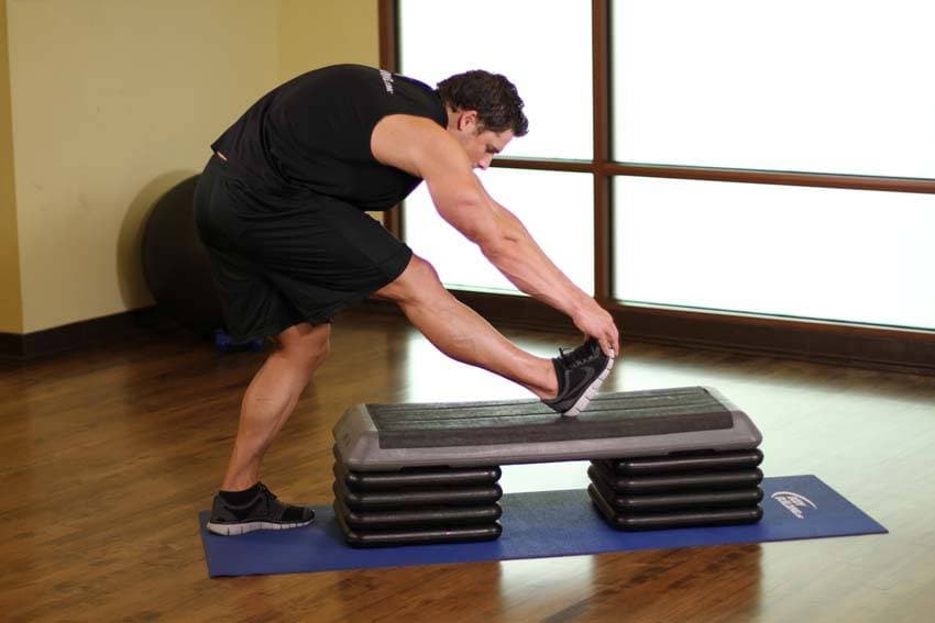 Standing Gastrocnemius Calf Stretch step 2