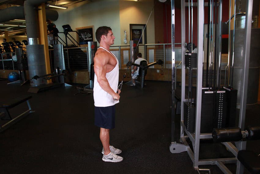 Straight-Arm Pulldown step 2