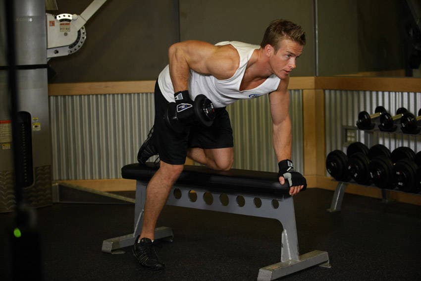 Tricep Dumbbell Kickback step 2